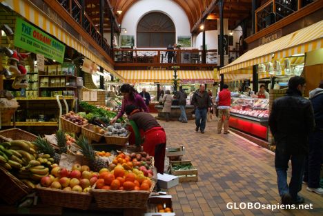 Postcard Cork - the English Market