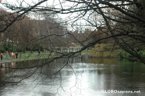 Postcard St Stephen's Green - Dublin.