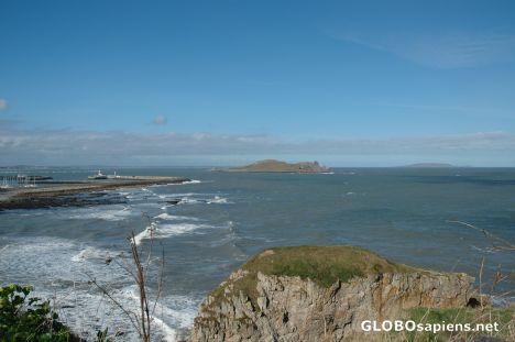 Postcard The Ireland's Eye.