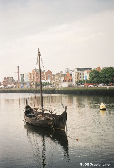 Postcard Runaway boat