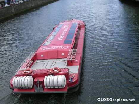 Postcard River Liffey
