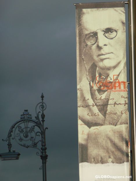 Postcard William Butler Yeats