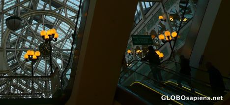 Postcard The mall