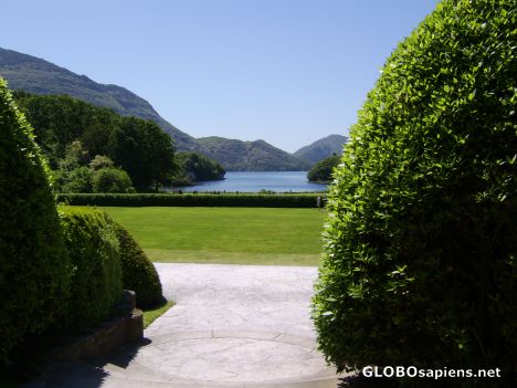 Postcard View from the Hall Door