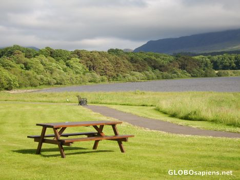 Postcard time for a quick picnic