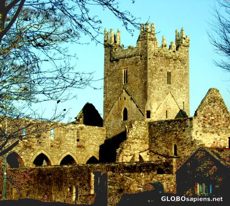 Postcard Jerpoint Abbey