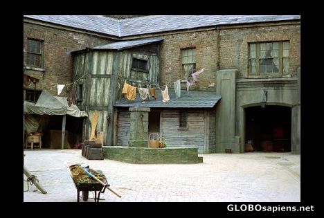 Postcard Film set, Dublin Castle
