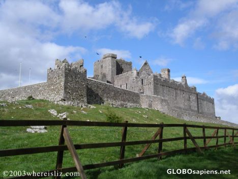 Postcard Rock of Cashel, Ireland