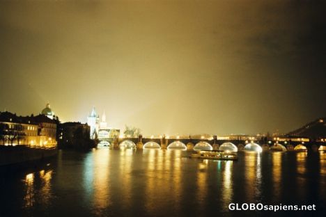 Postcard karelsbrug