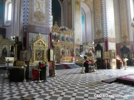 Postcard Alexander Nevsky Interior