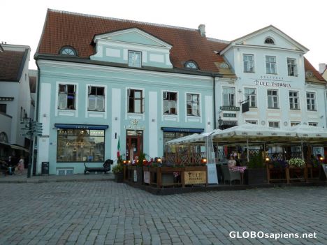 Postcard Town Square
