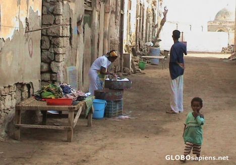 Postcard Street in Old Massawa