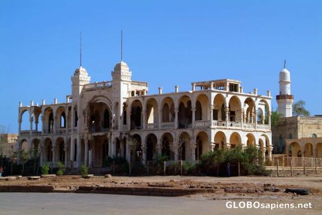 Postcard Massawa - Old Town