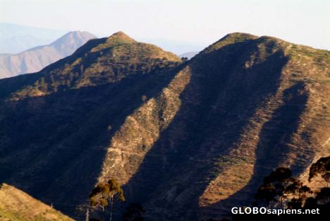 Postcard Mountains in Eritrea