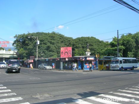 Postcard Downtown street