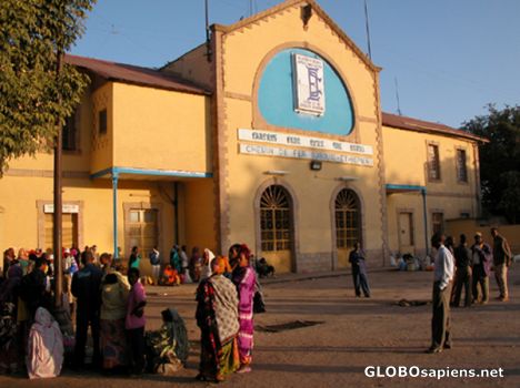 Postcard Dire Dawa train station.