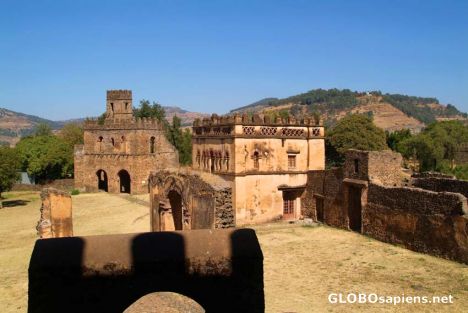 Postcard Ethiopia's Camelot Castle