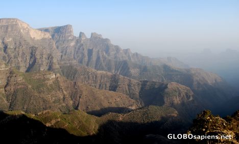 Postcard Sunrise in Simien National Park