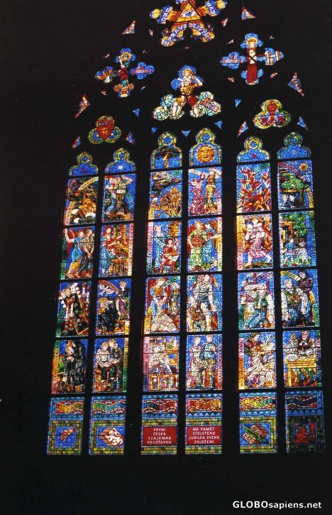 Postcard St Vitus's Cathedral
