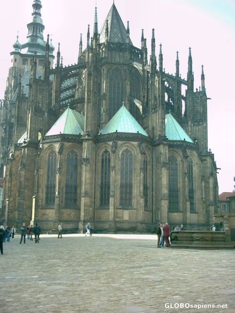 Postcard St Vitus Cathedral