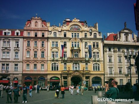 Postcard Old Town Square