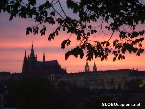 Postcard sunset