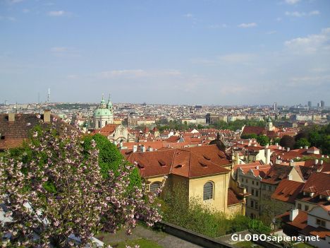 Postcard Looking out over Prague 2