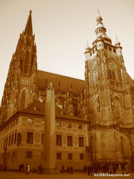 Postcard St. Vitus Cathedral