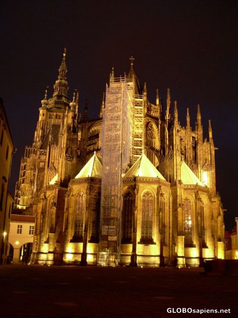 Postcard St Vitus Cathedral