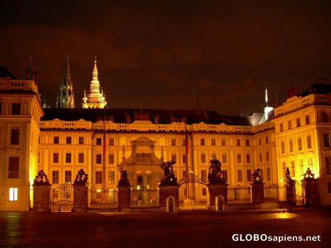 Postcard Prague Castle
