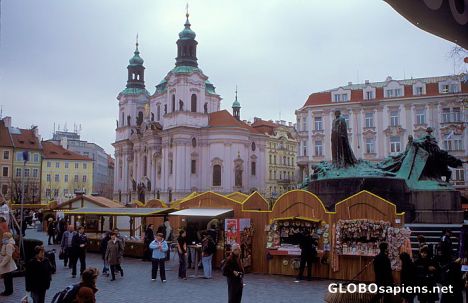 Postcard Old City Market