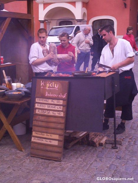 Postcard Folk & Food 3o14 Vendor
