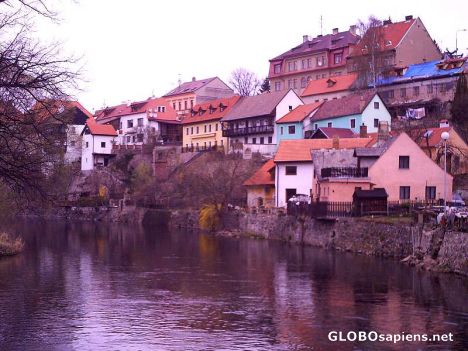 Postcard Vltava River 2o10 Rooseveltova