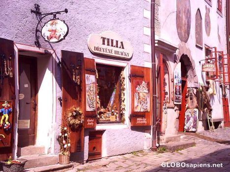 Postcard Old Town 12o16: Shops