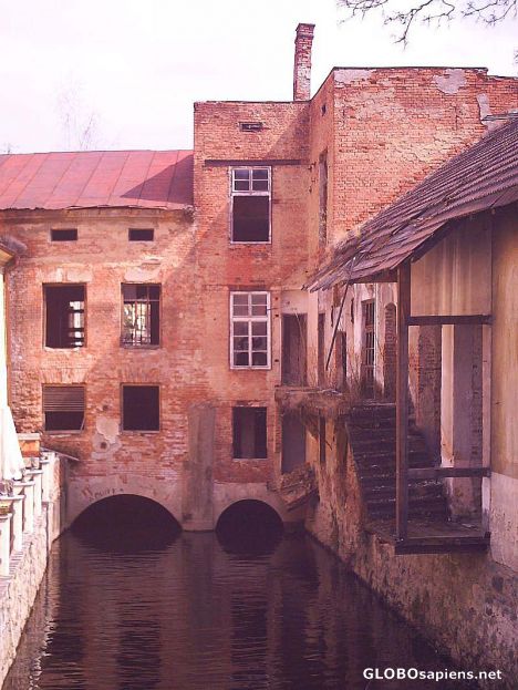 Postcard Old Town 9o16: Former Dyeing Shop