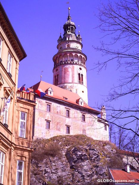 Postcard Castle 5o20: Hradek from the Armoury