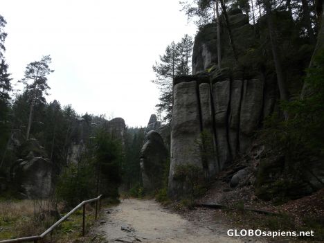 Postcard The Organ rock