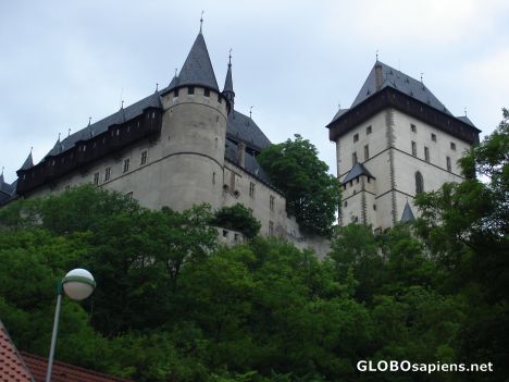 Postcard Karlstejn