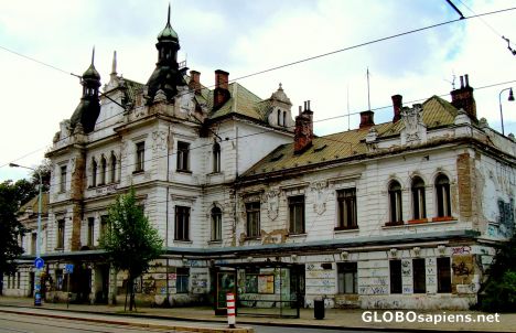 Postcard Vyšehrad Train Station