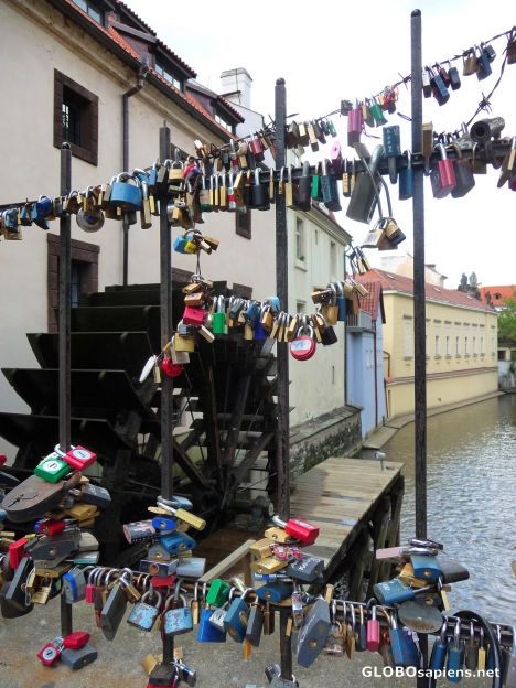 Postcard Locks for love