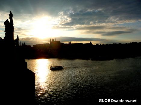 Postcard Silhouette -