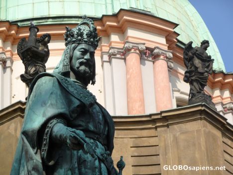 Postcard Charles IV -