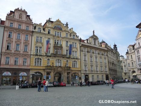 Postcard Staroměstské náměstí 1