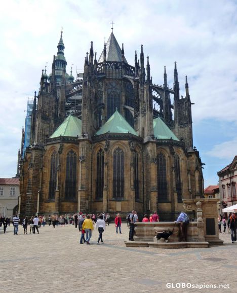 Postcard St. Vitus Cathedral