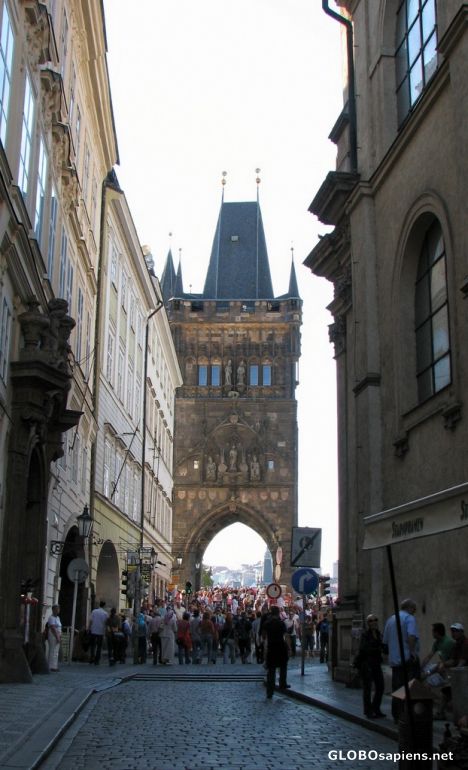 Postcard Towers of the Charles Bridge
