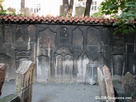 Postcard Jewish Museum - Jewish Cemetery