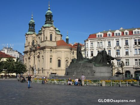 Postcard Jan Hus