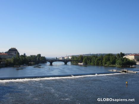 Postcard The Vltava