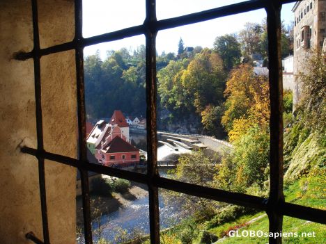 Postcard View from the castle