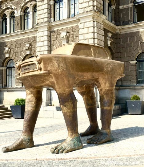 Postcard Liberec - „car”